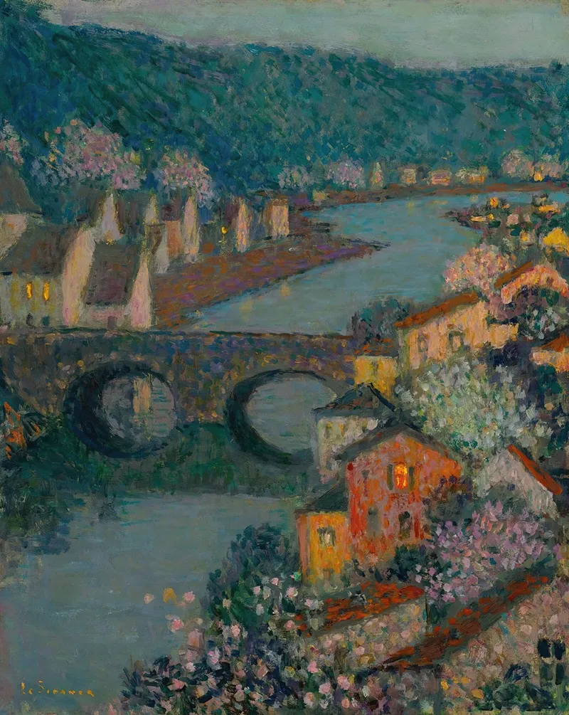 Les Maisons Sur La Riviere