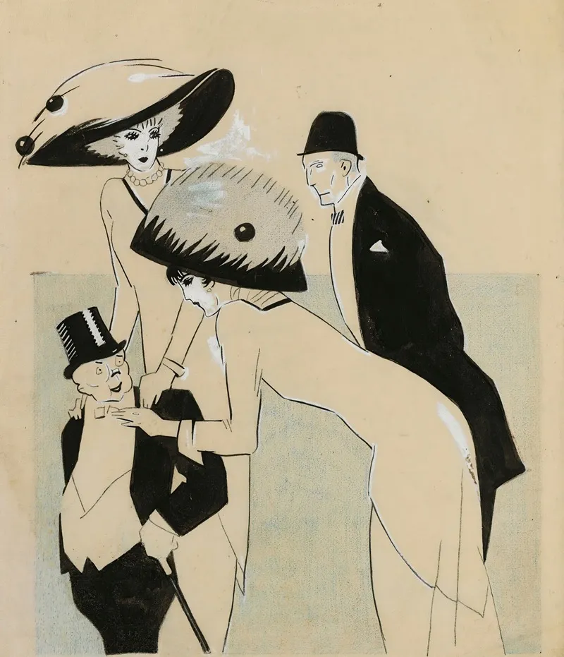 Les Nains by Juan Gris - Canvas Print