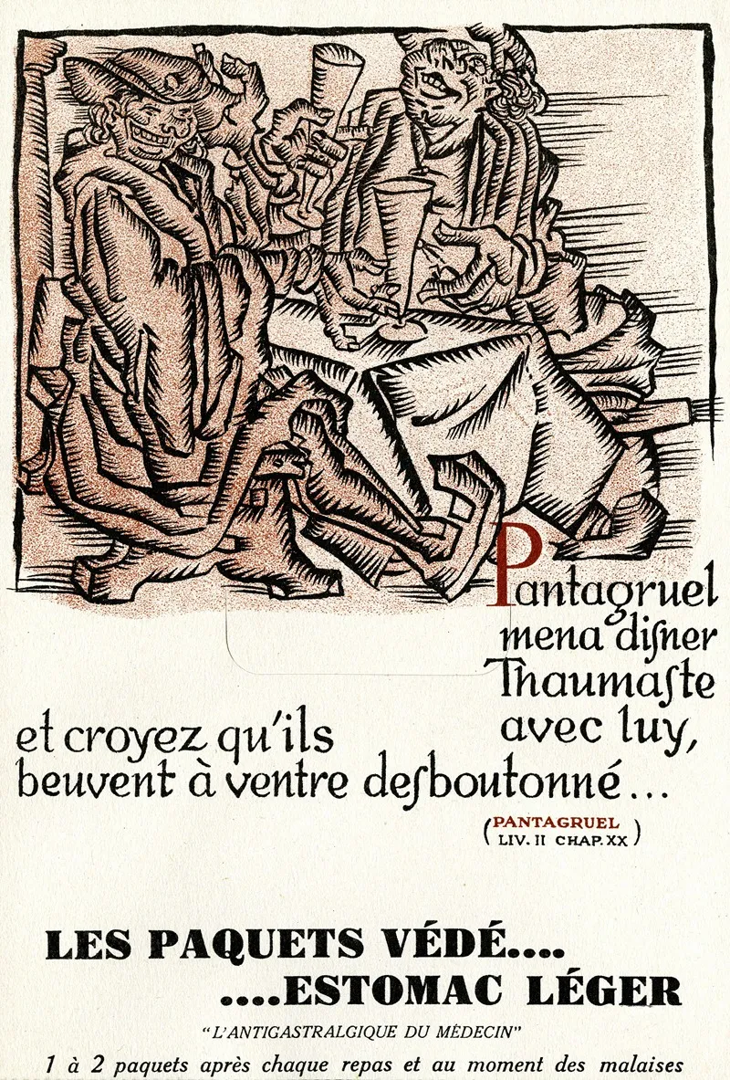 Les Paquets Vede Estomac Leger