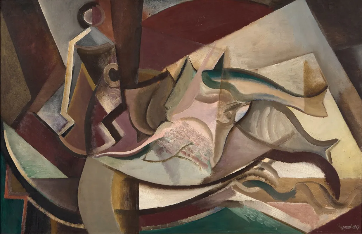 Les Poissons by Youla Chapoval - Canvas Print