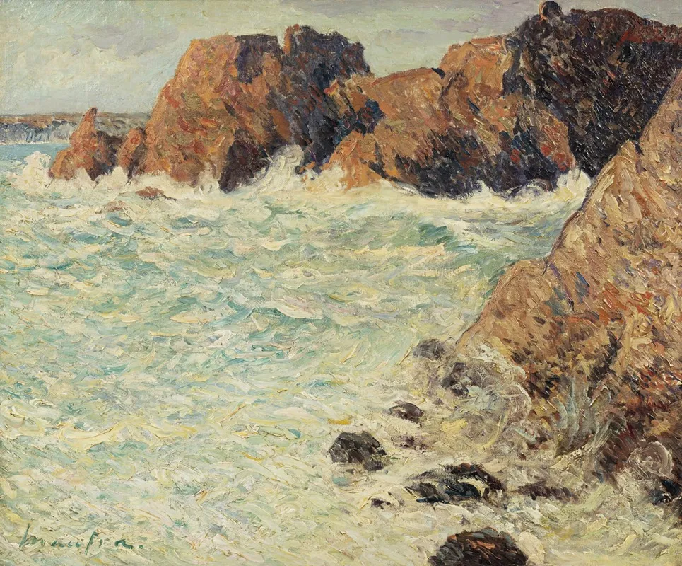 Les Rochers Du Chateau De Dinan Morgat Novembre 1903