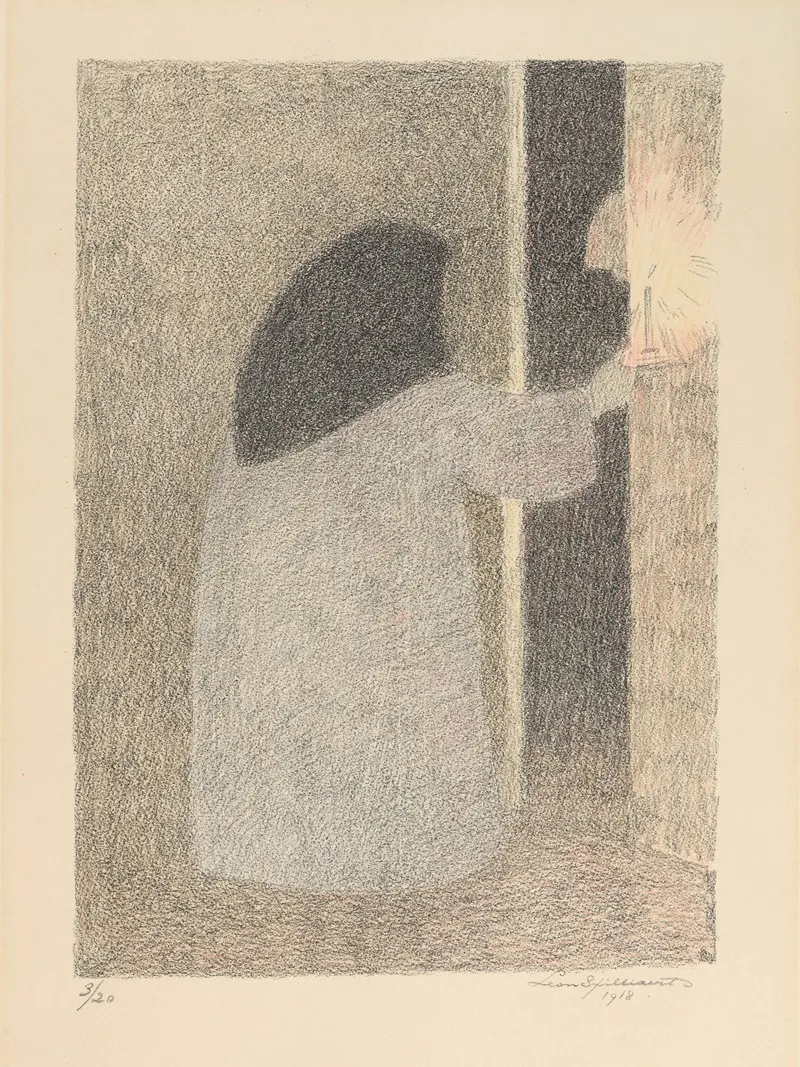 Les Serres Chaudes 7 by Léon Spilliaert - Canvas Print