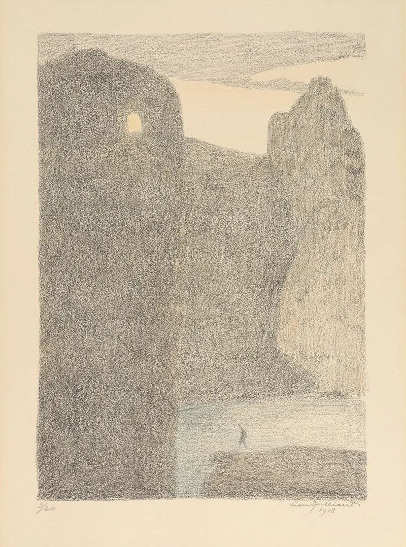 Les Serres Chaudes 9 by Léon Spilliaert - Canvas Print