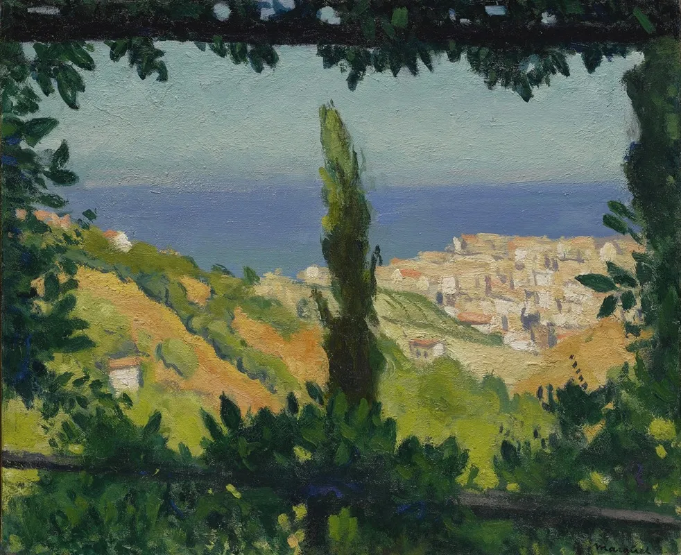 Lete Alger by Albert Marquet - Canvas Print