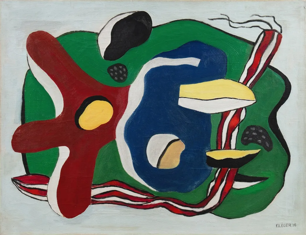 Letoile De Mer by Fernand Léger - Canvas Print