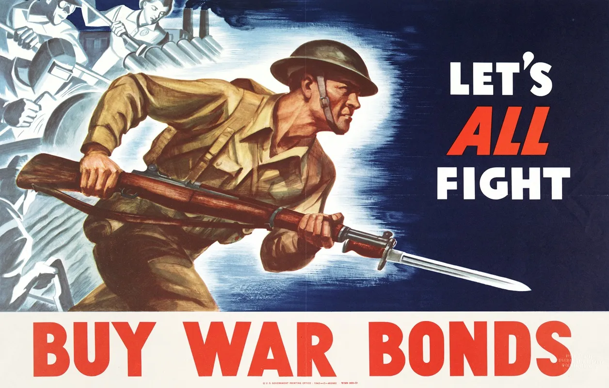 Lets All Fight Buy War Bonds