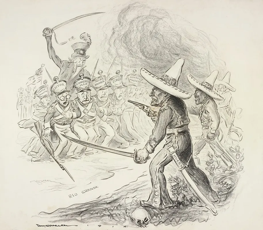 Lets Fight Mexico If The Right Men Will Enlist