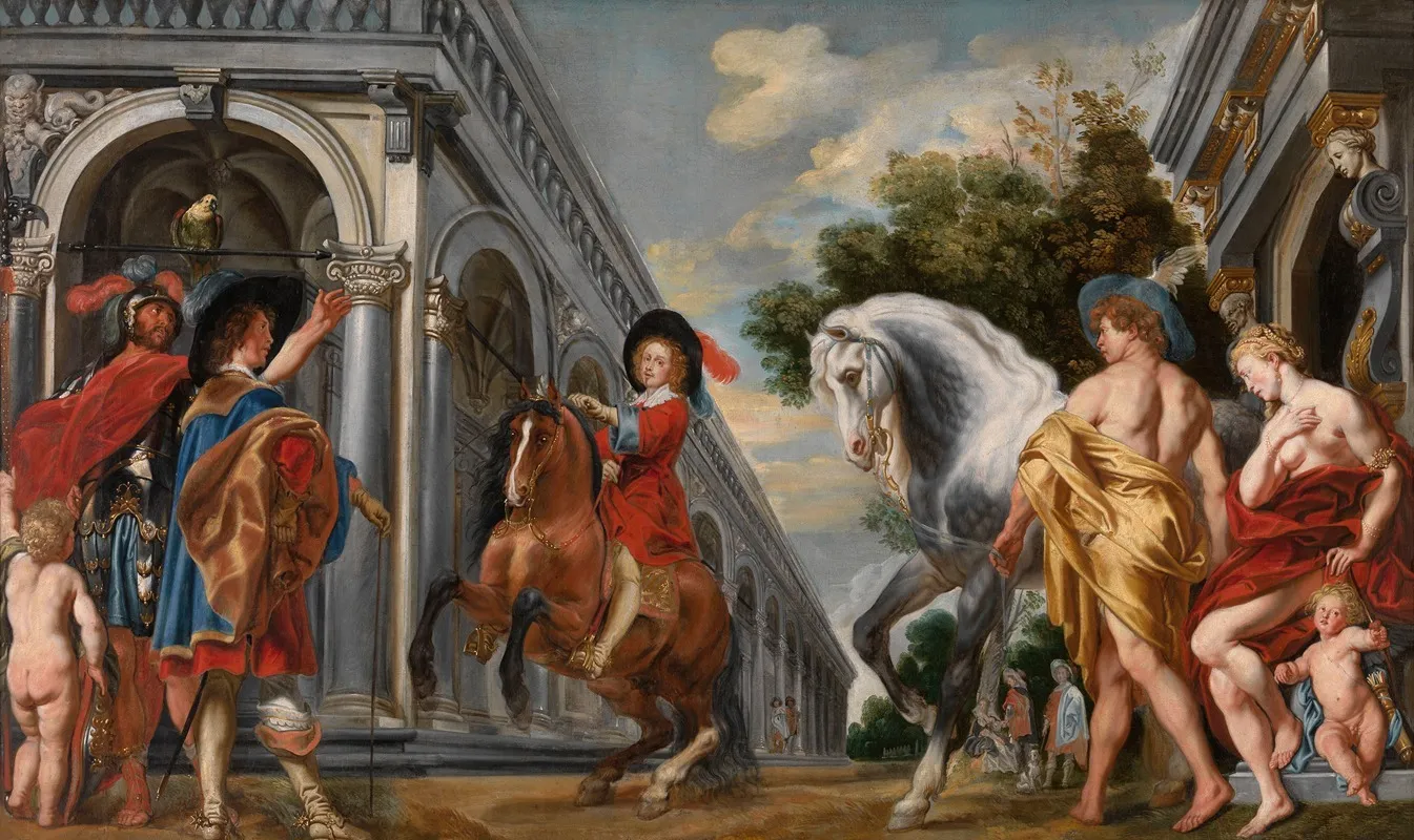 Levade by Jacob Jordaens - Canvas Print