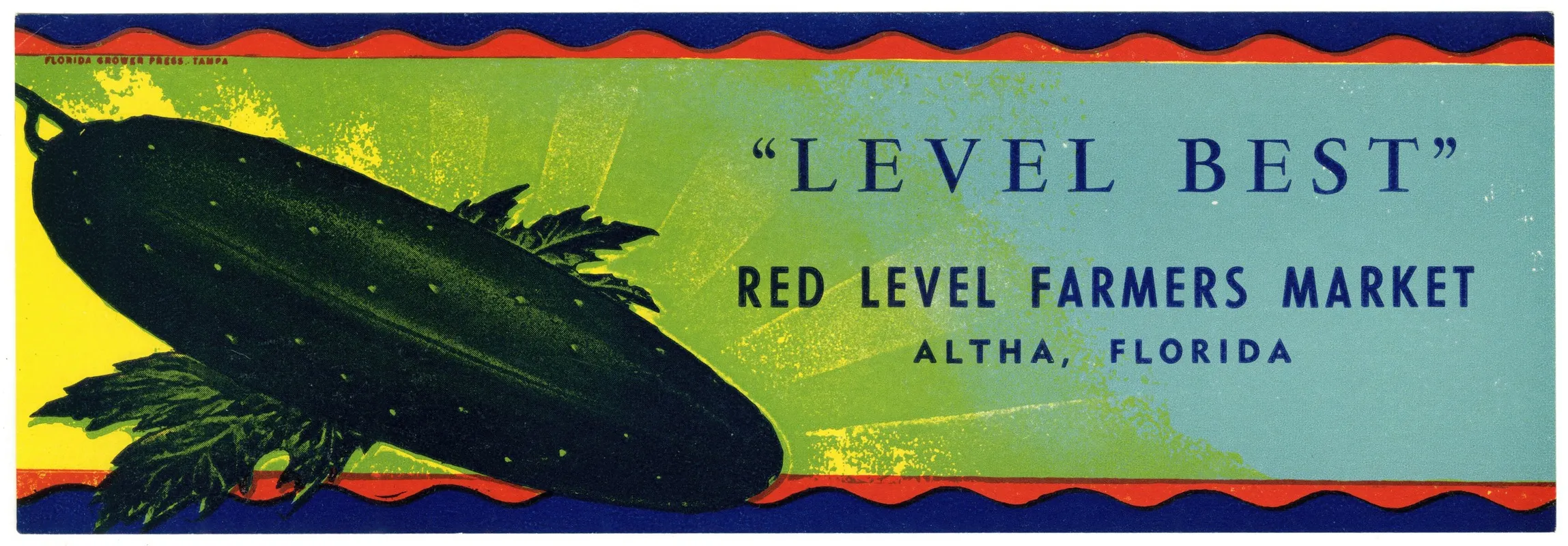 Level Best Vegetable Label