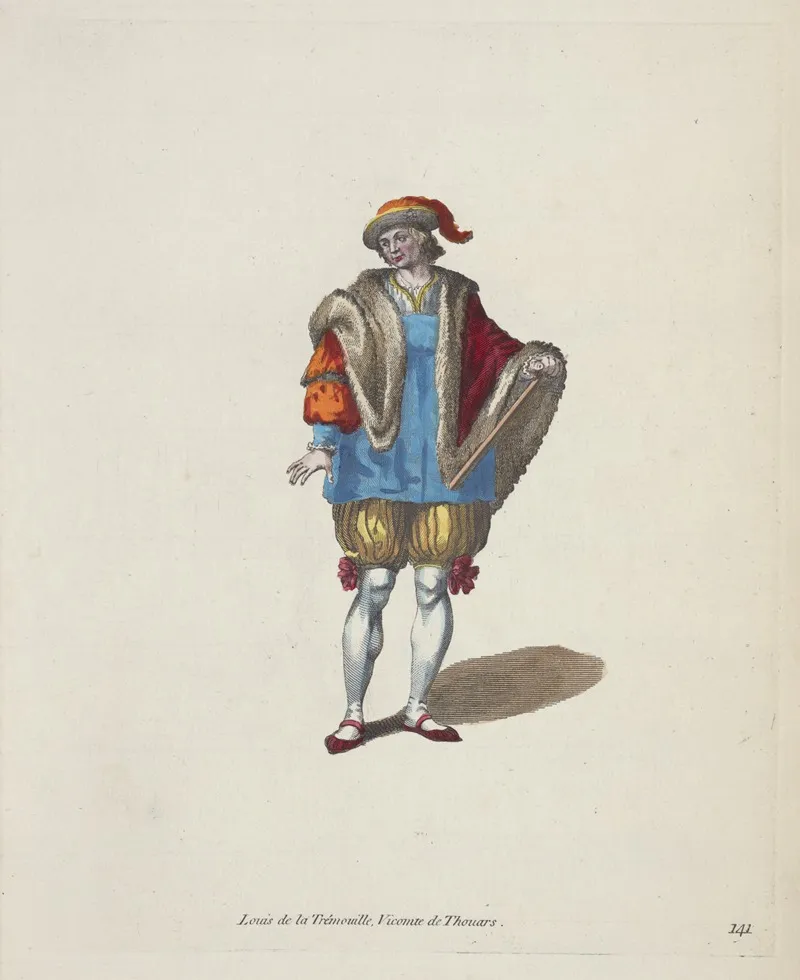 Lewis De La Trimoville Viscount Of Thouars Louis De La Tremouille Vicomte De Thouars