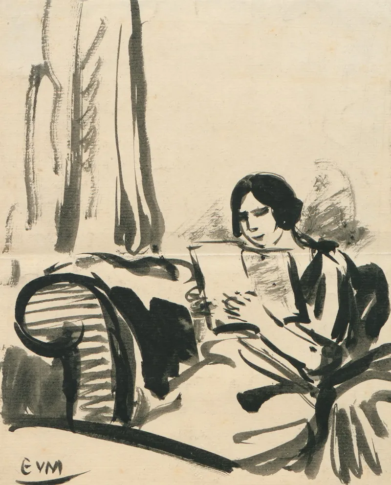 Lezende Vrouw 2