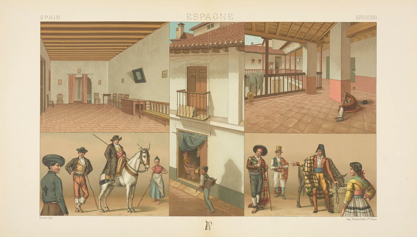 Lhabitation Andalouse Type De La Maison Bourgeoise