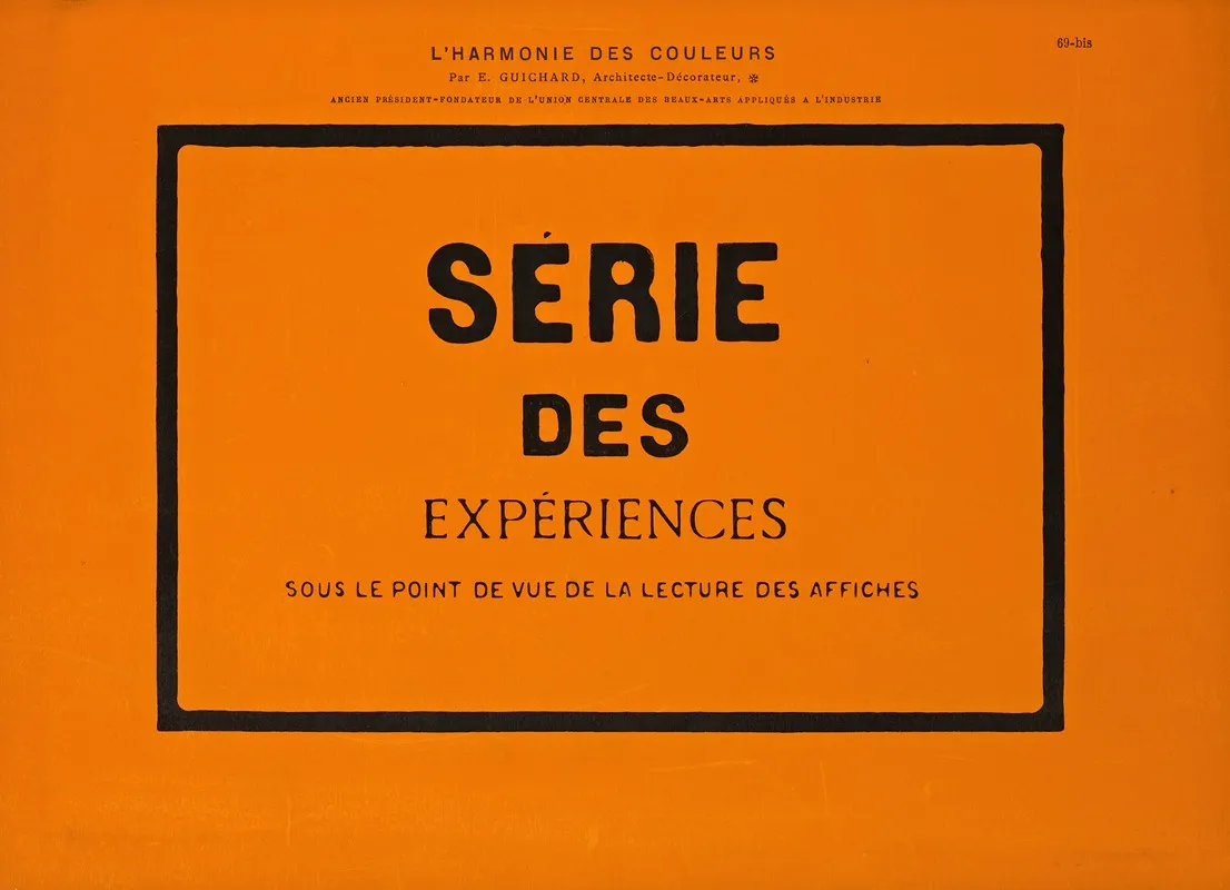 Lharmonie Des Couleurs Pl 135