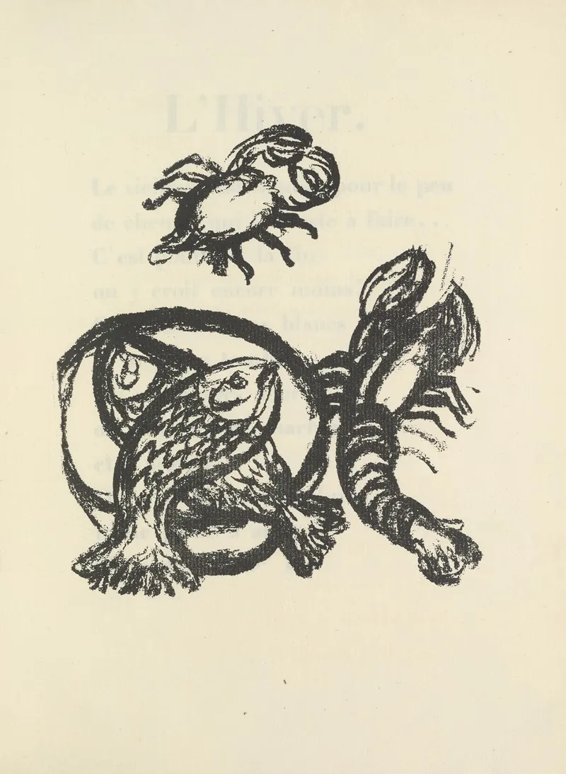 Lhiver 2 by André Derain - Canvas Print