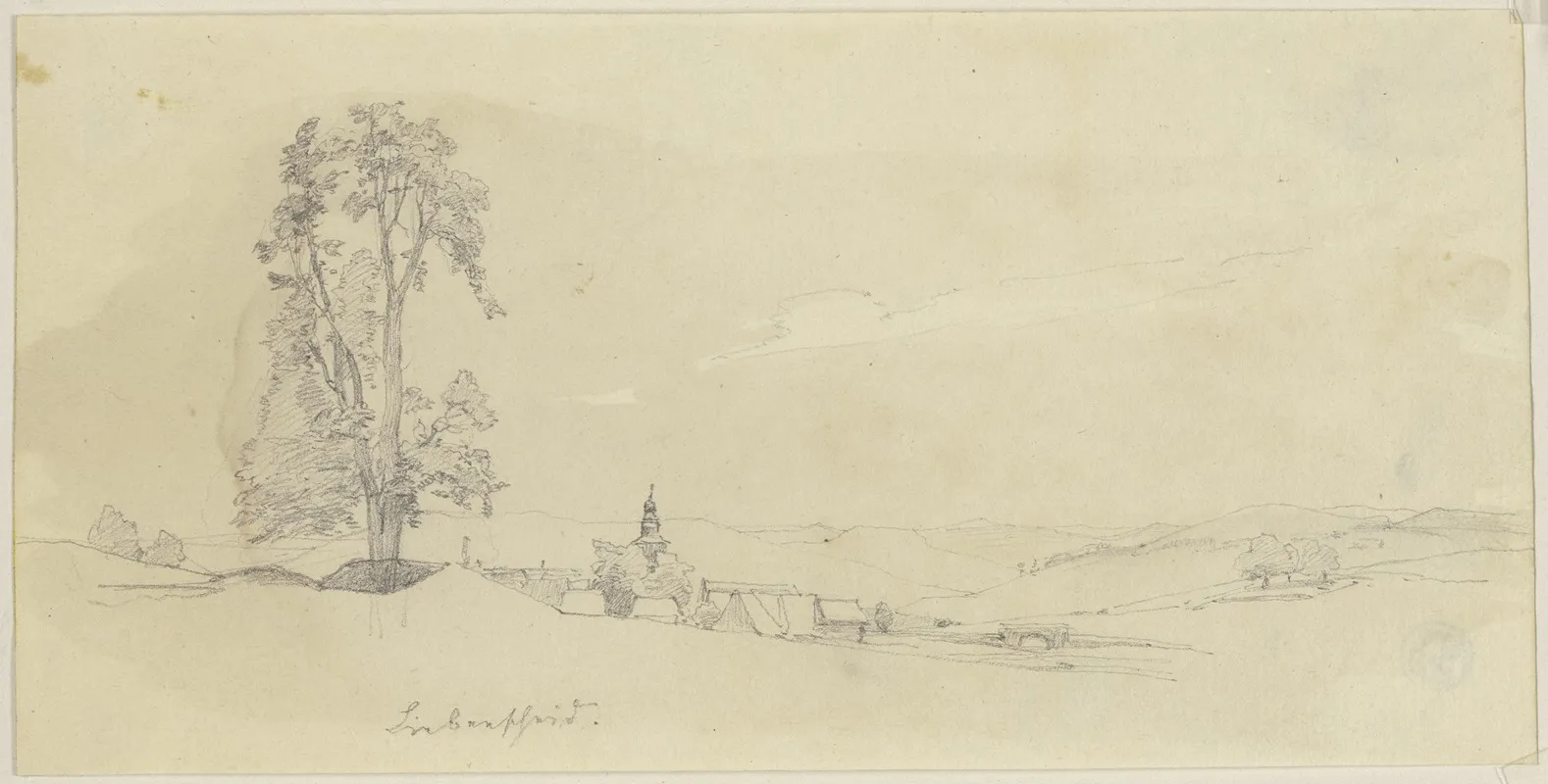 Liebenscheid by Jakob Becker - Canvas Print