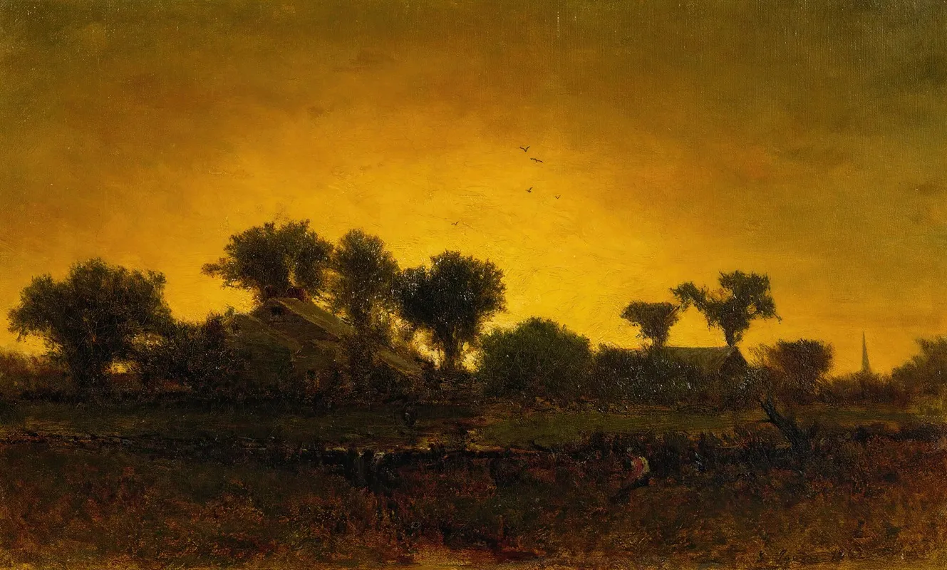 Light Triumphant by George Inness - Canvas Print