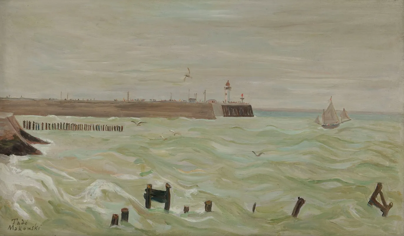 Lighthouse In Treport