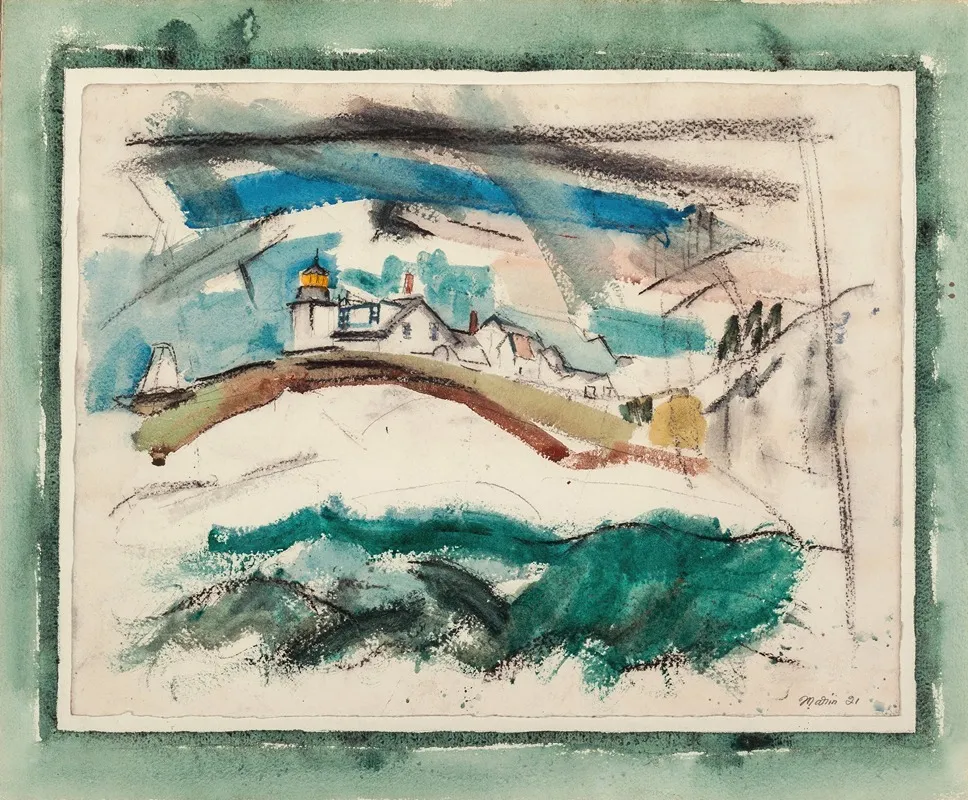 Lighthouse Stonington Maine