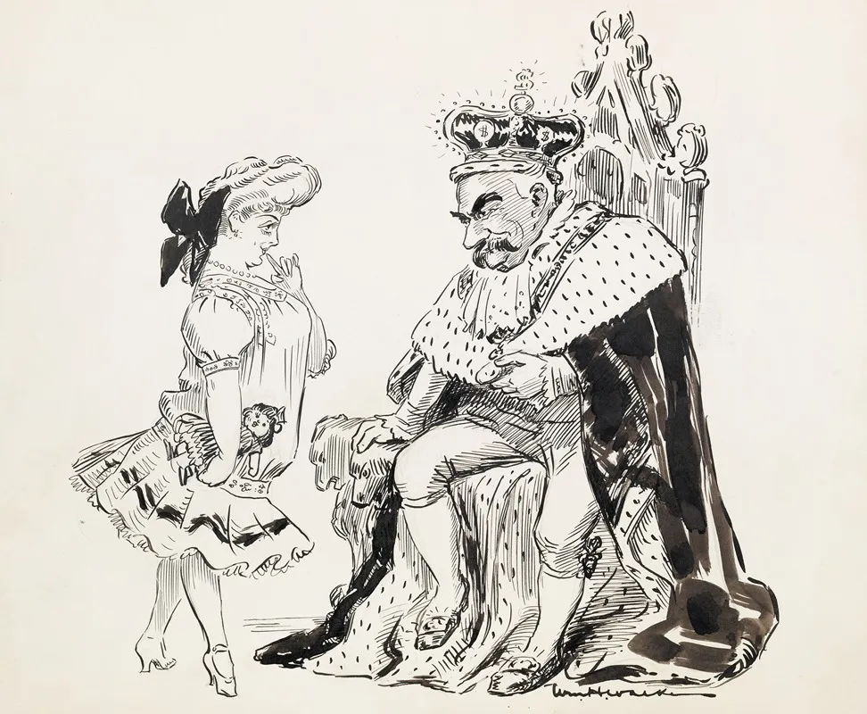 Lillian Russel Has A Theme Room Chat With The King