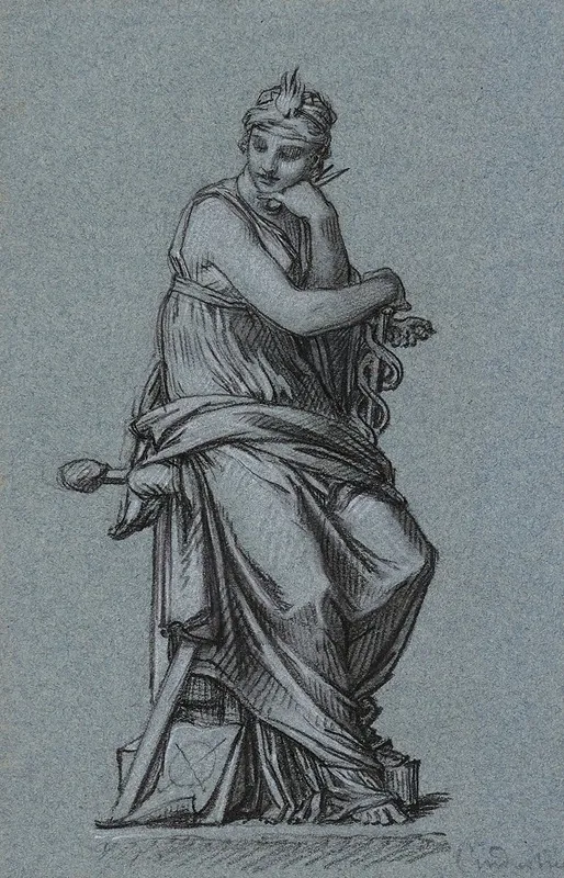 Lindustrie by Pierre-Paul Prud'hon - Canvas Print