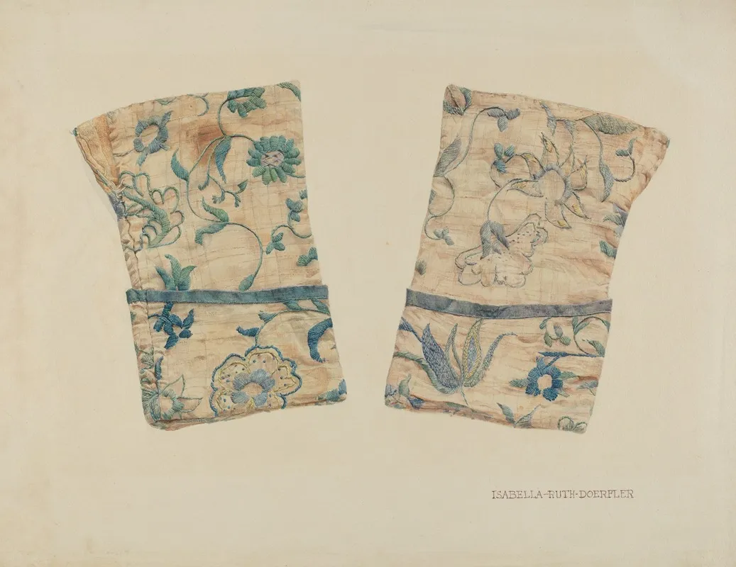 Linen Cuffs by Isabella Ruth Doerfler - Canvas Print