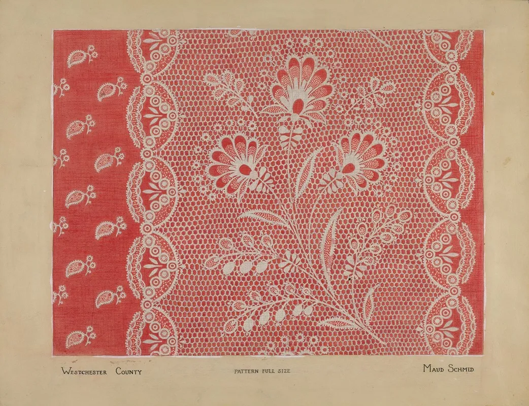 Linen Square by Maud Schmid - Canvas Print