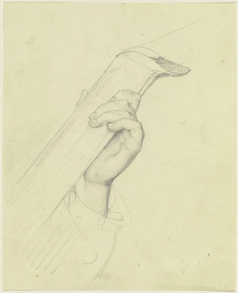 Linke Hand An Einem Musikinstrument