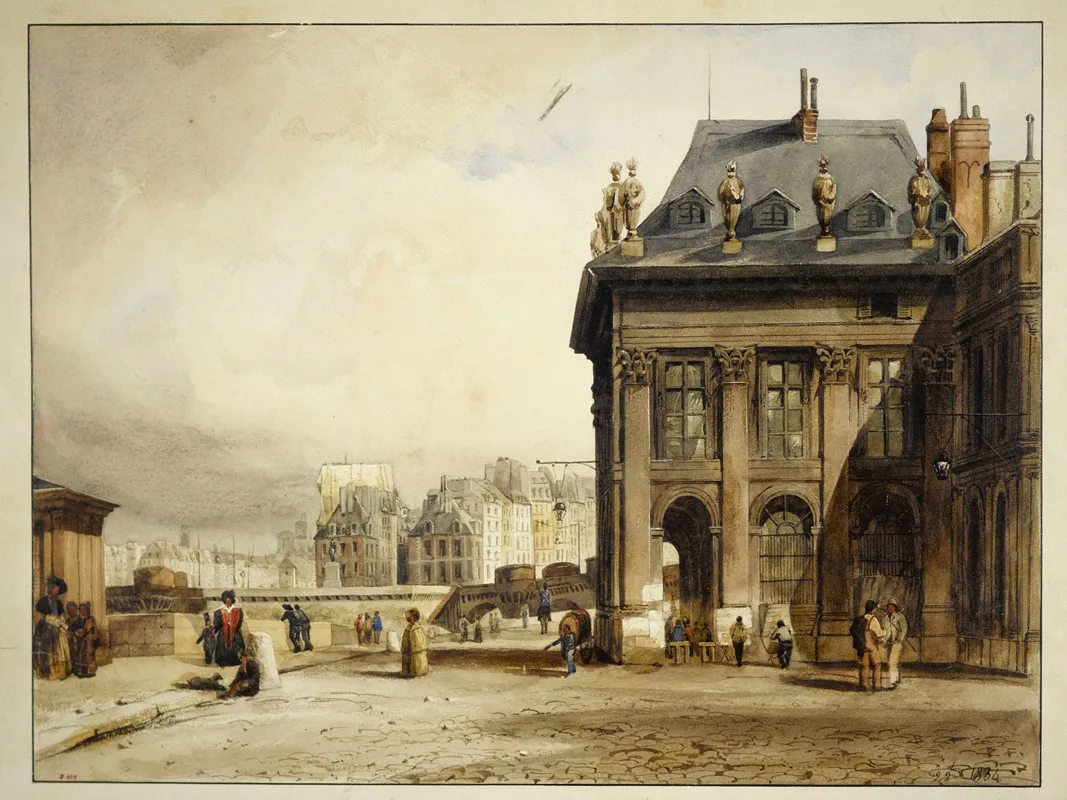 Linstitut Laile Gauche Avec Le Portique