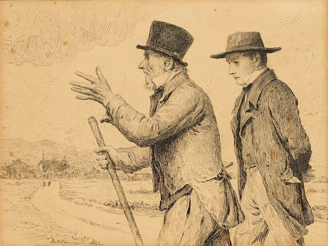 Linstituteur Et Le Pasteur