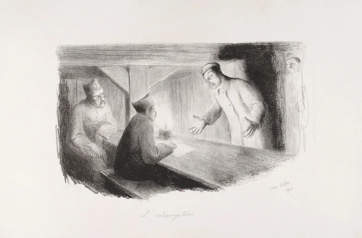 Linterrogatoire Le Prisonnier