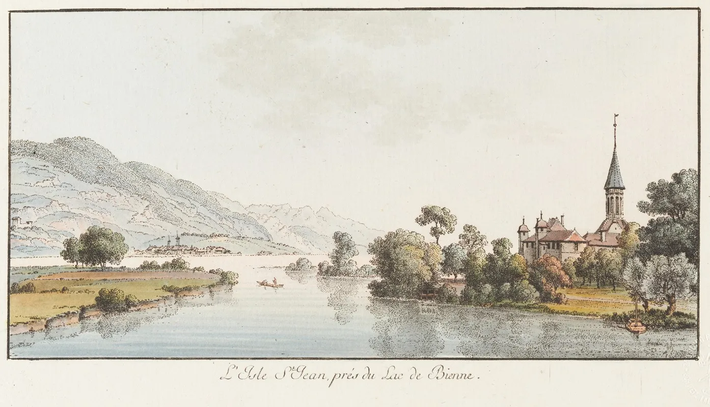 Lisle St Jean Pres Du Lac De Bienne