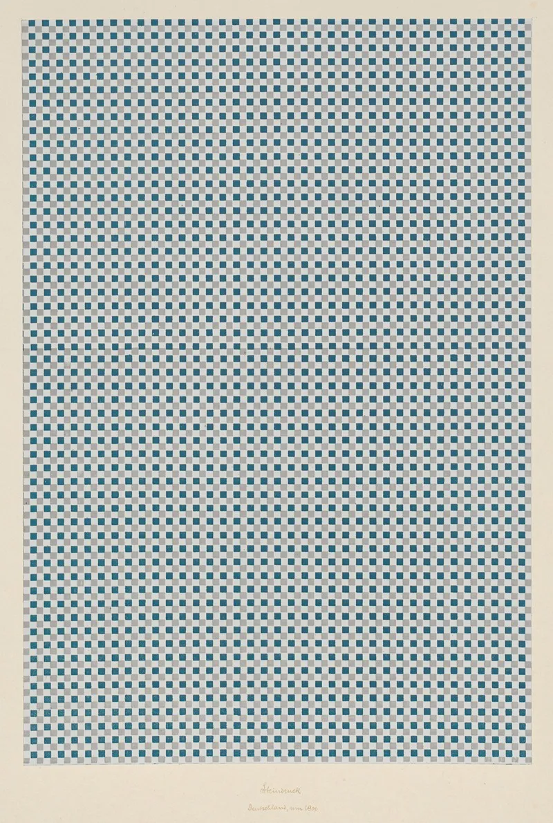 Lithografiertes Papier Schachbrettmuster 6