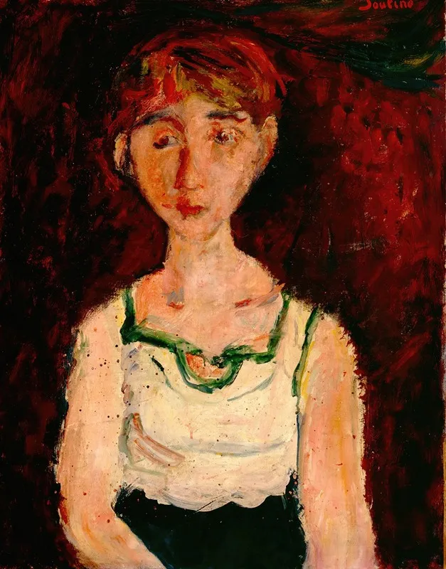 Little Girl 2 by Chaïm Soutine - Canvas Print
