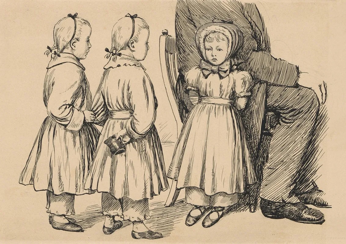 Little Girls In Conversation