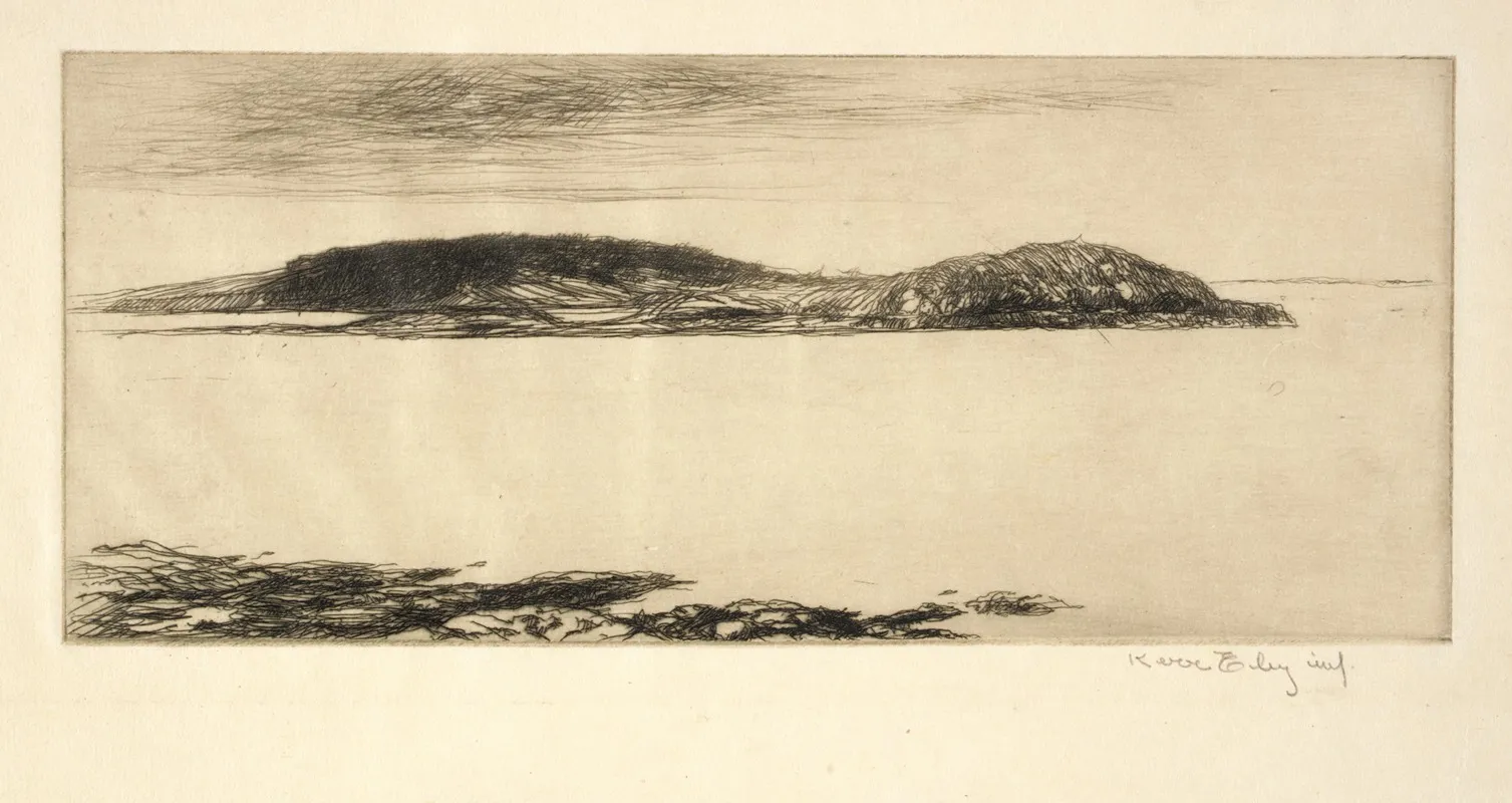 Little Knob by Kerr Eby - Canvas Print