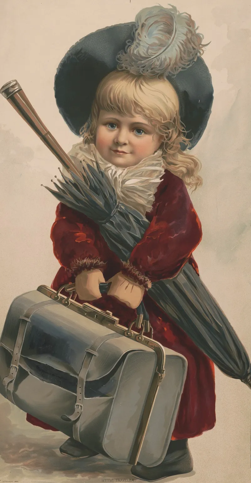 Little Traveler by Knapp &amp; Co. - Canvas Print