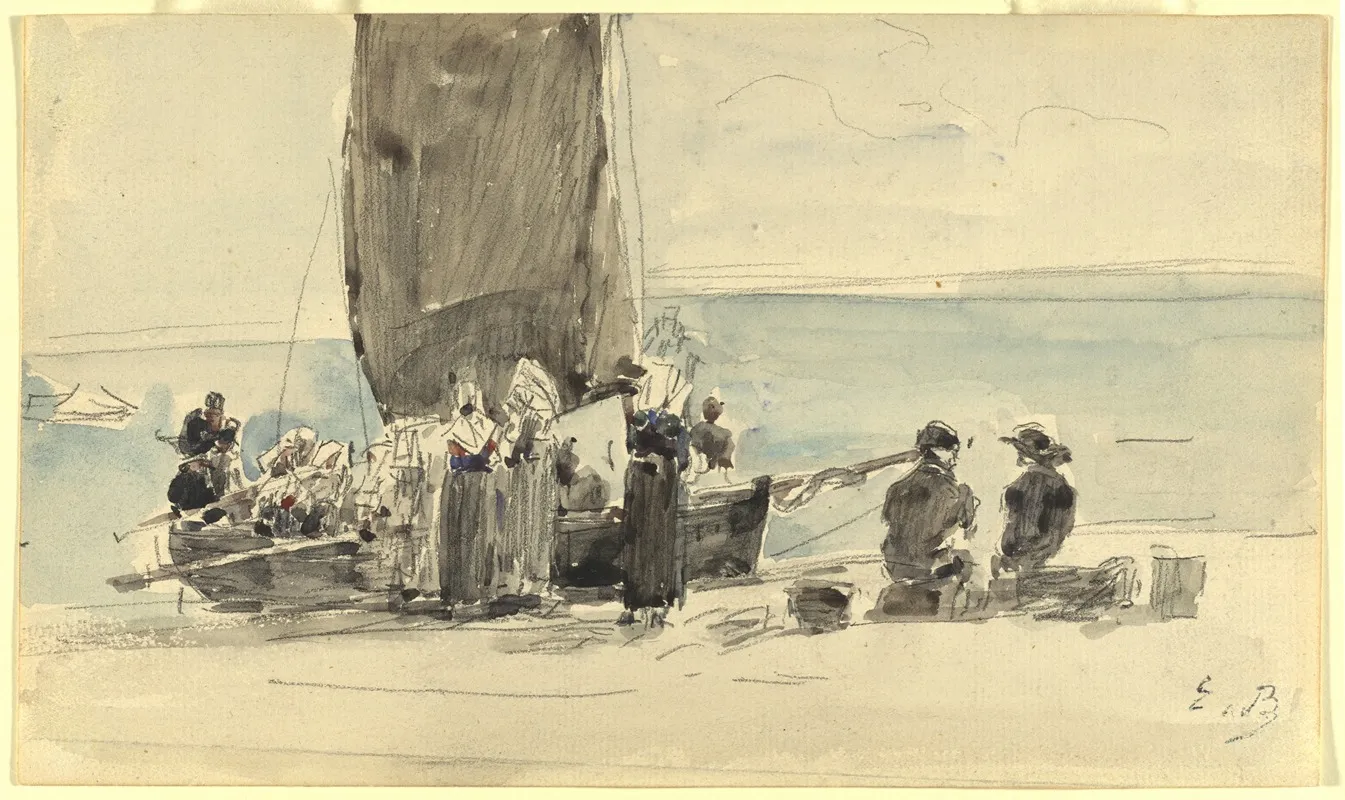 Loading The Boats
