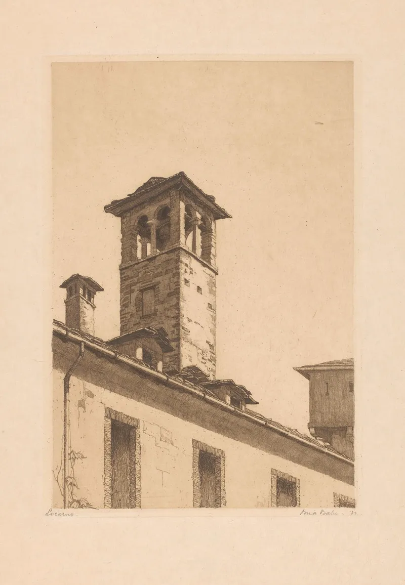 Locarno by Mia Bake - Canvas Print