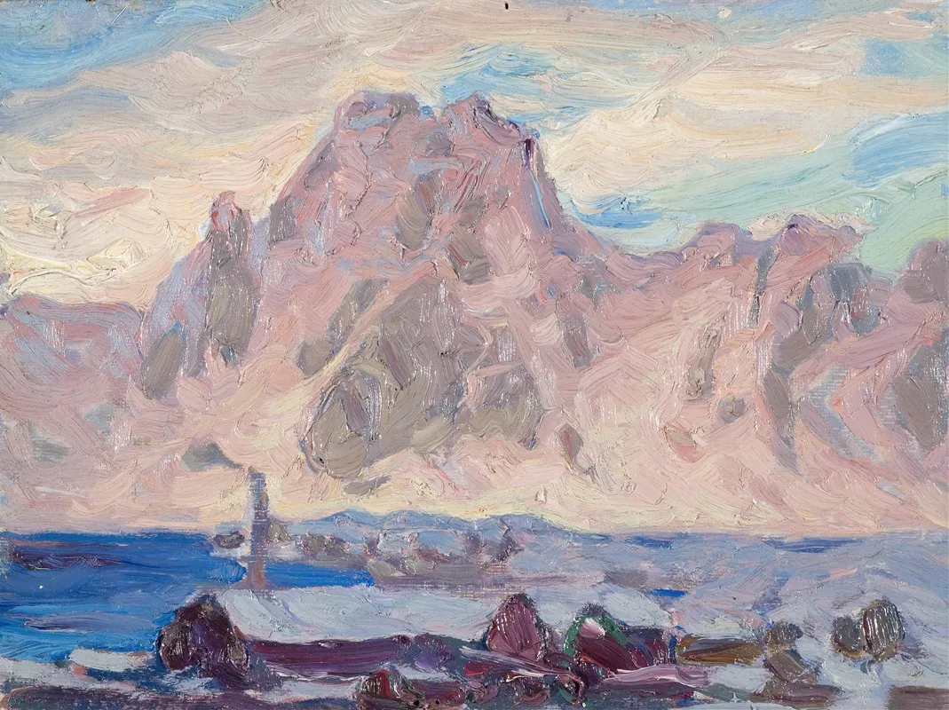 Lofoten In Violet Study