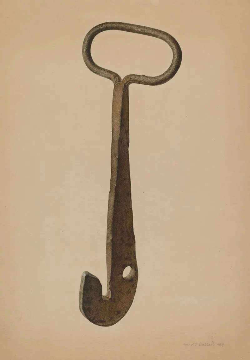 Log Loading Hook by Harold Ballerd - Canvas Print