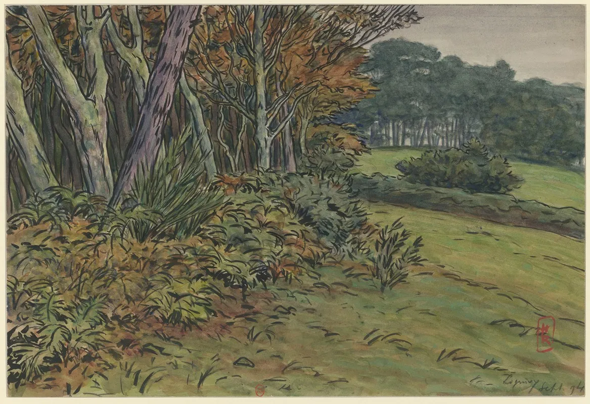 Loguivy 2 by Henri Rivière - Canvas Print