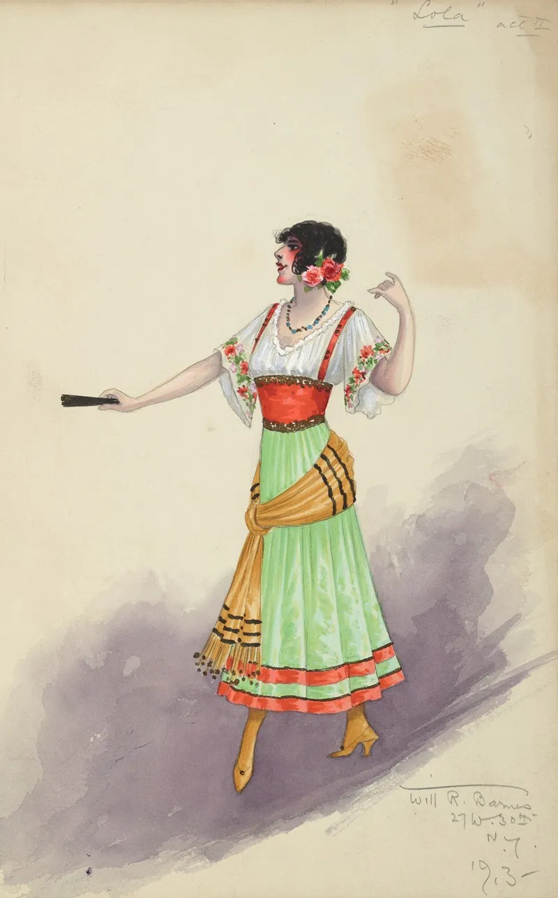 Lola Act Ii by Will R. Barnes - Canvas Print