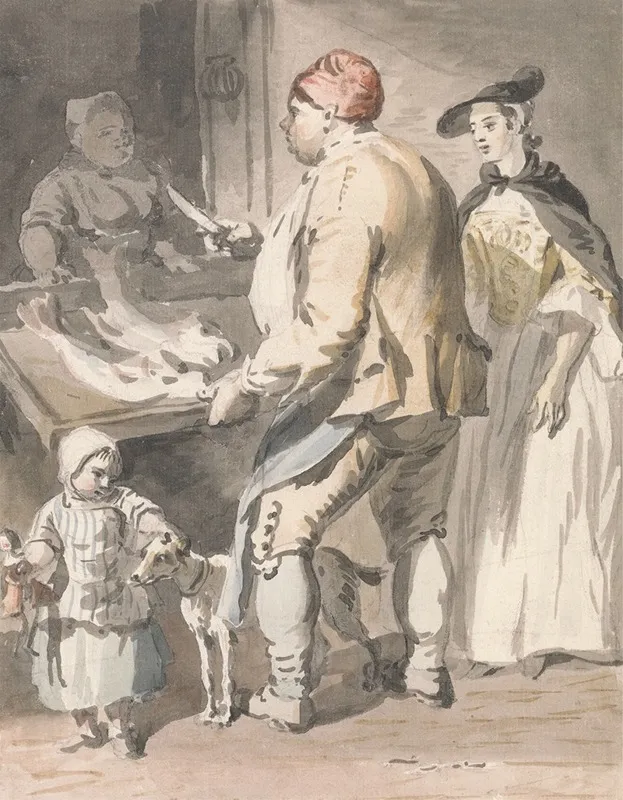 London Cries A Fishmonger