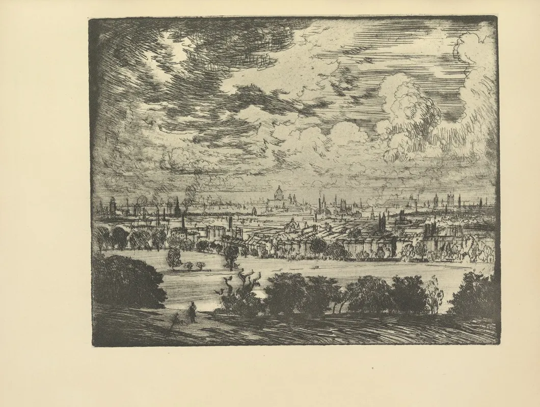 London Over Hampstead