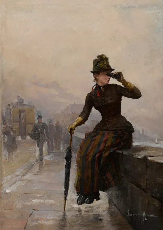 Looking Across The Seine