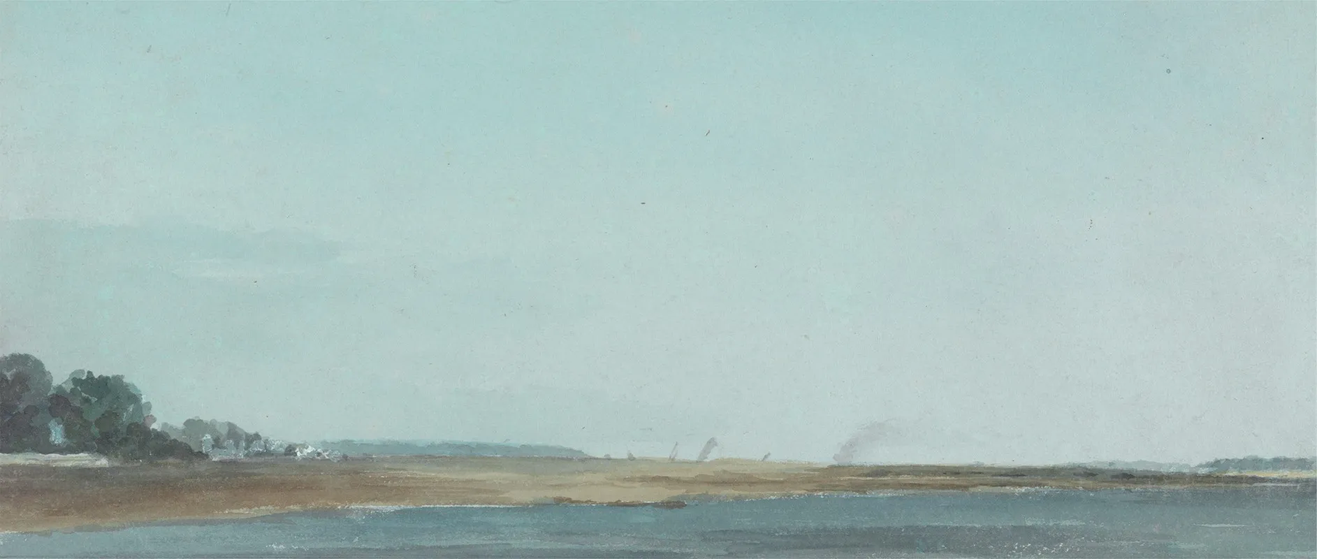 Looking Towards Ryde Isle Of Wight