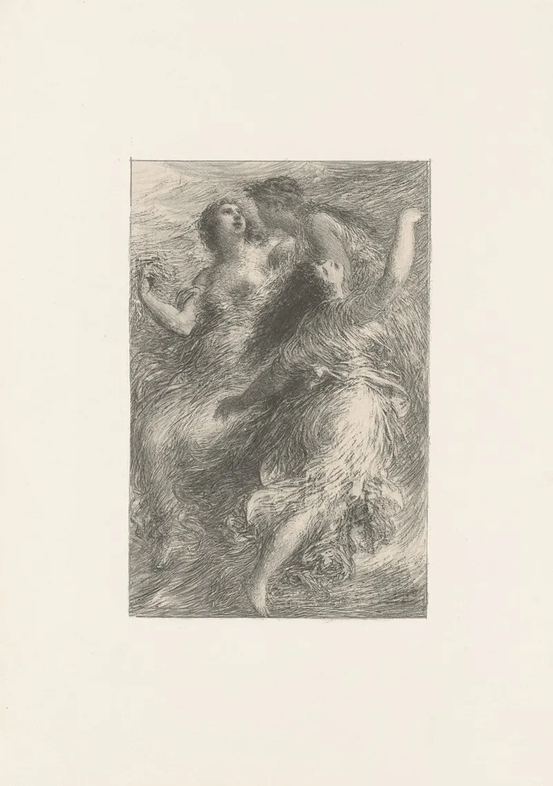 Lor Du Rhin Scene 1re Les Filles Du Rhin