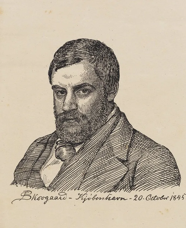 Lorenz Frolich 2 by Peder Severin Krøyer - Canvas Print