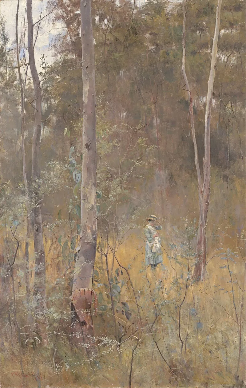 Lost 2 by Frederick McCubbin - Canvas Print