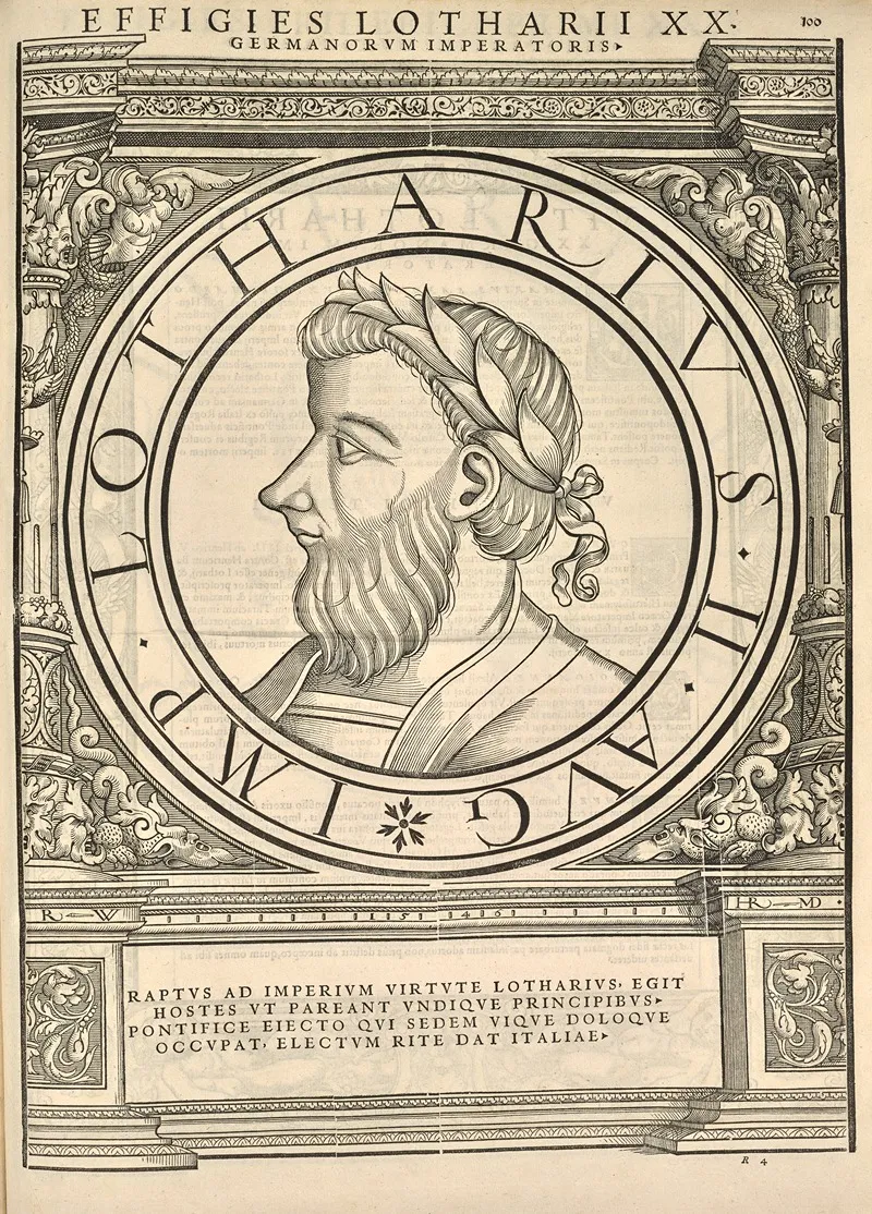 Lothair Iii by Jacopo Strada - Canvas Print